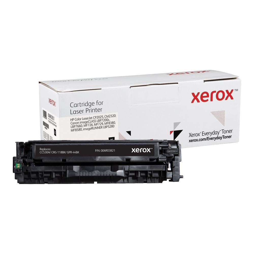 TONER Xerox COMPATIBLE CON Canon CRG-118BK Canon GPR-44BK HP CC530A NEGRO