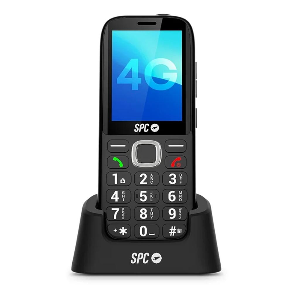 TELEFONO MOVIL SPC FORTUNE 2 4G BLACK 2.4"/ RADIO FM/ BT/ 0.08MPX/ USB TIPO C