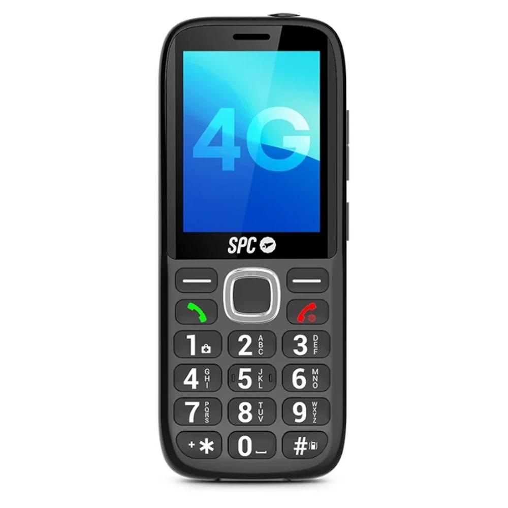TELEFONO MOVIL SPC FORTUNE 2 4G BLACK 2.4"/ RADIO FM/ BT/ 0.08MPX/ USB TIPO C