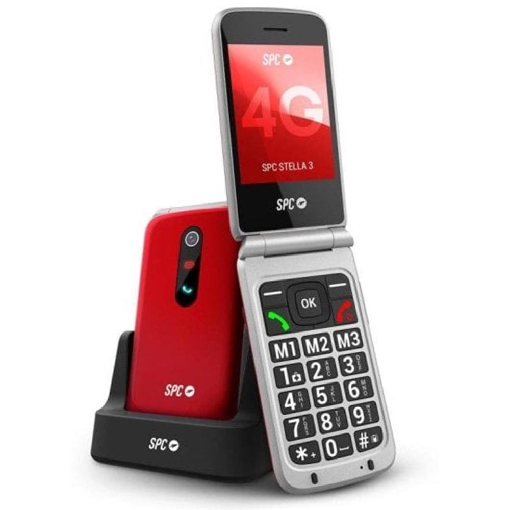 TELEFONO MOVIL SPC STELLA 3 2339R 4G / 2.4" / DUAL SIM / MICRO SD / RADIO FM / BT