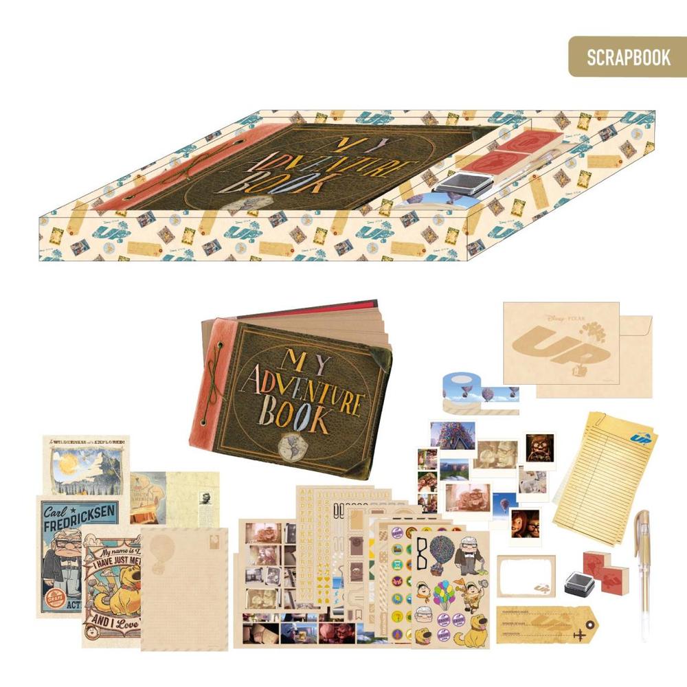 SET DE PAPELERÍA SCRAPBOOK PIXAR UP