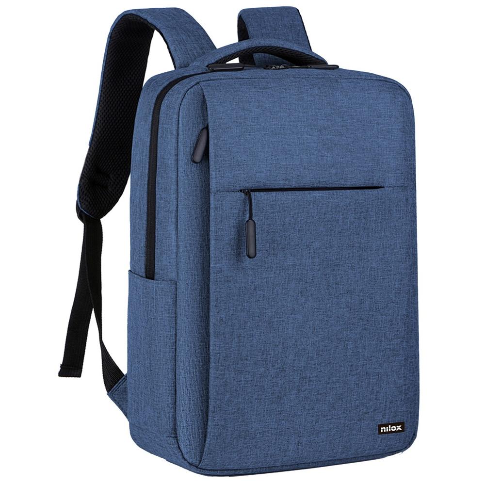 MOCHILA NILOX PROFESSIONAL PARA PORTATIL 15.6" AZUL