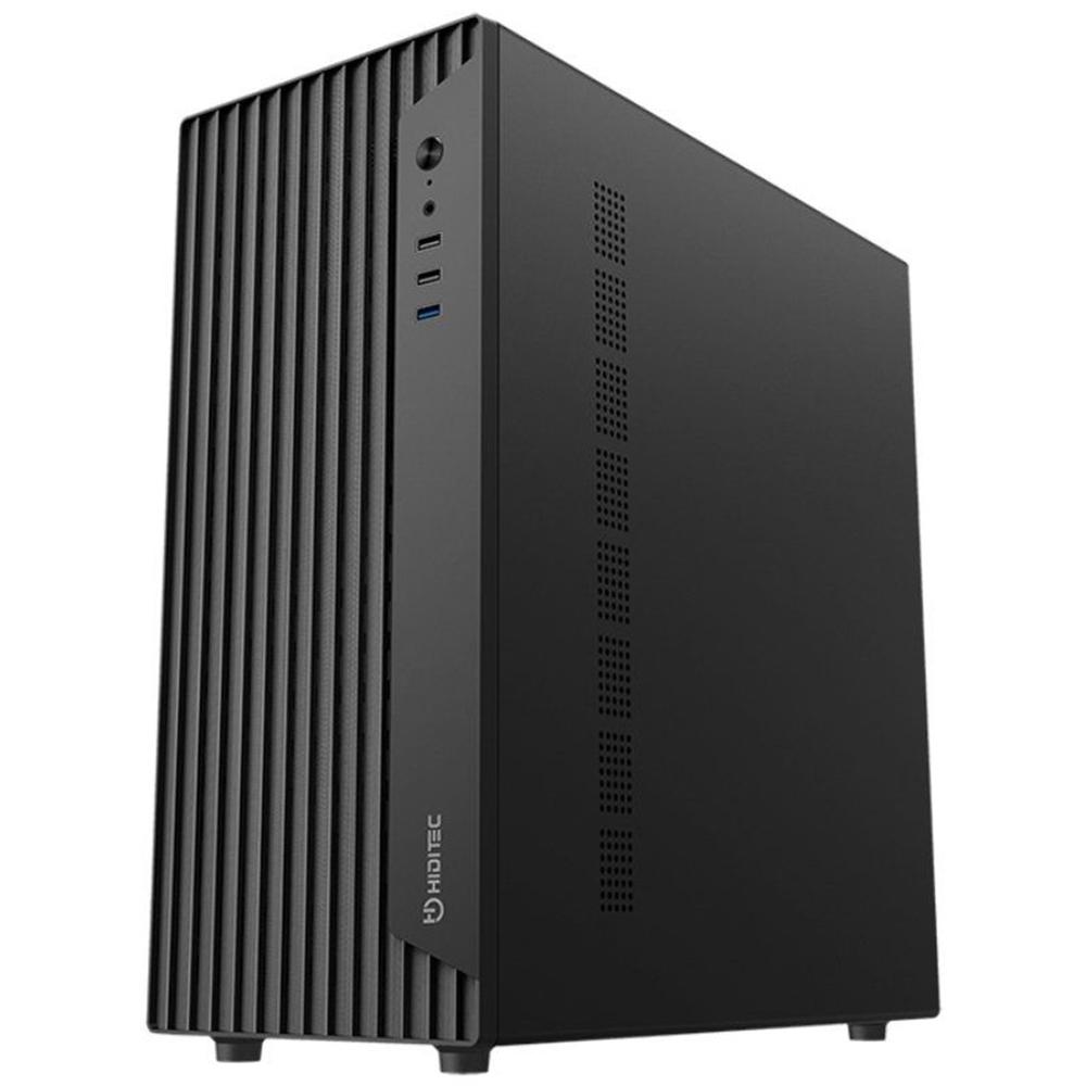 CAJA ORDENADOR HIDITEC BLOK 3.0 ATX NEGRA + FUENTE 500W