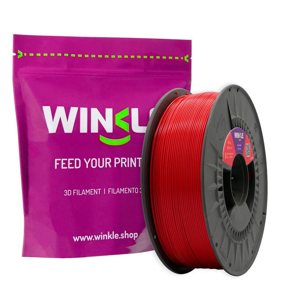 FILAMENTO ROJO DIABLO WINKLE PLA-HD / 1.75MM / IMPRESORA 3D / 1 KG