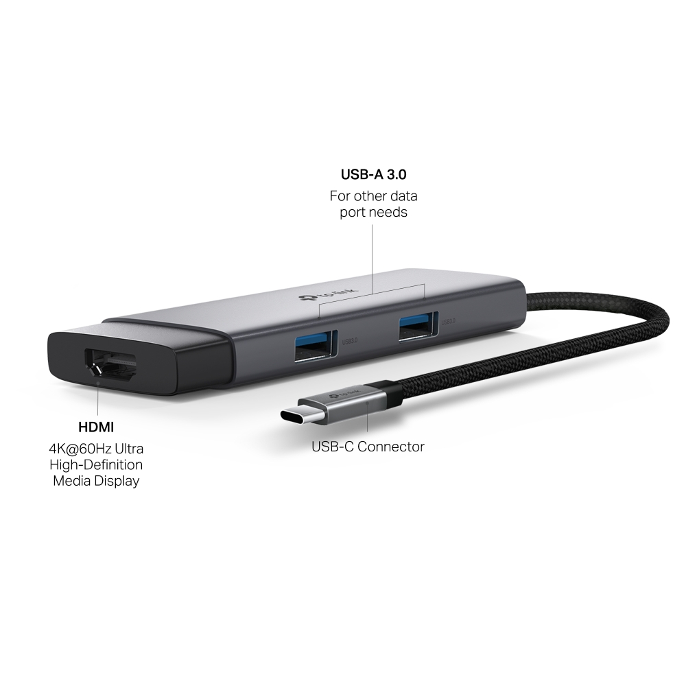 HUB TP-LINK USB TIPO C 5 EN 1