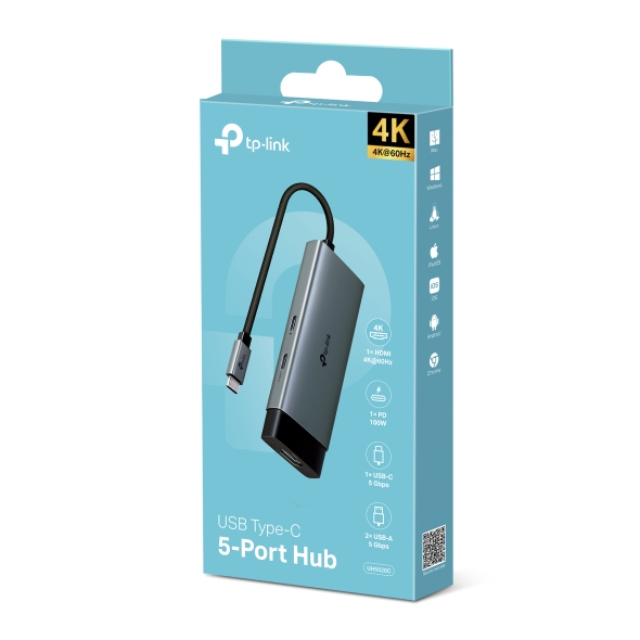 HUB TP-LINK USB TIPO C 5 EN 1