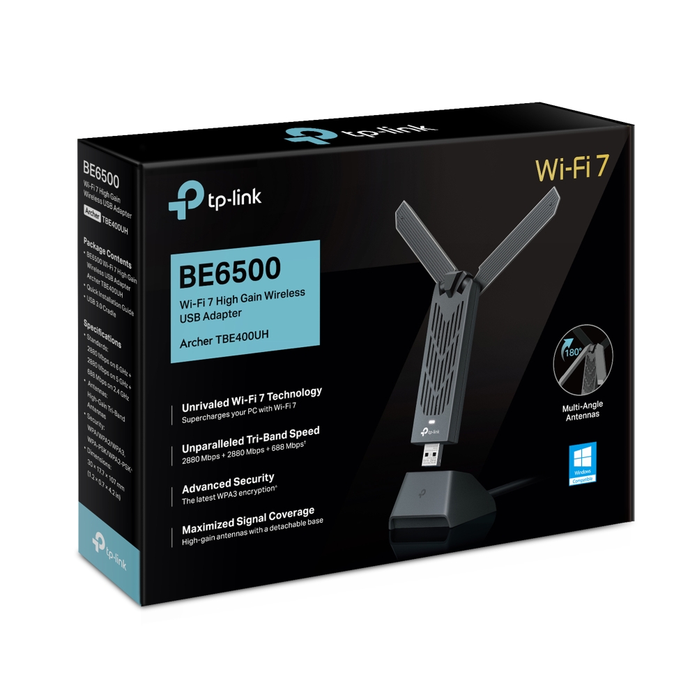 ADAPTADOR DE RED USB TP-LINK ARCHER TBE400UH BE6500
