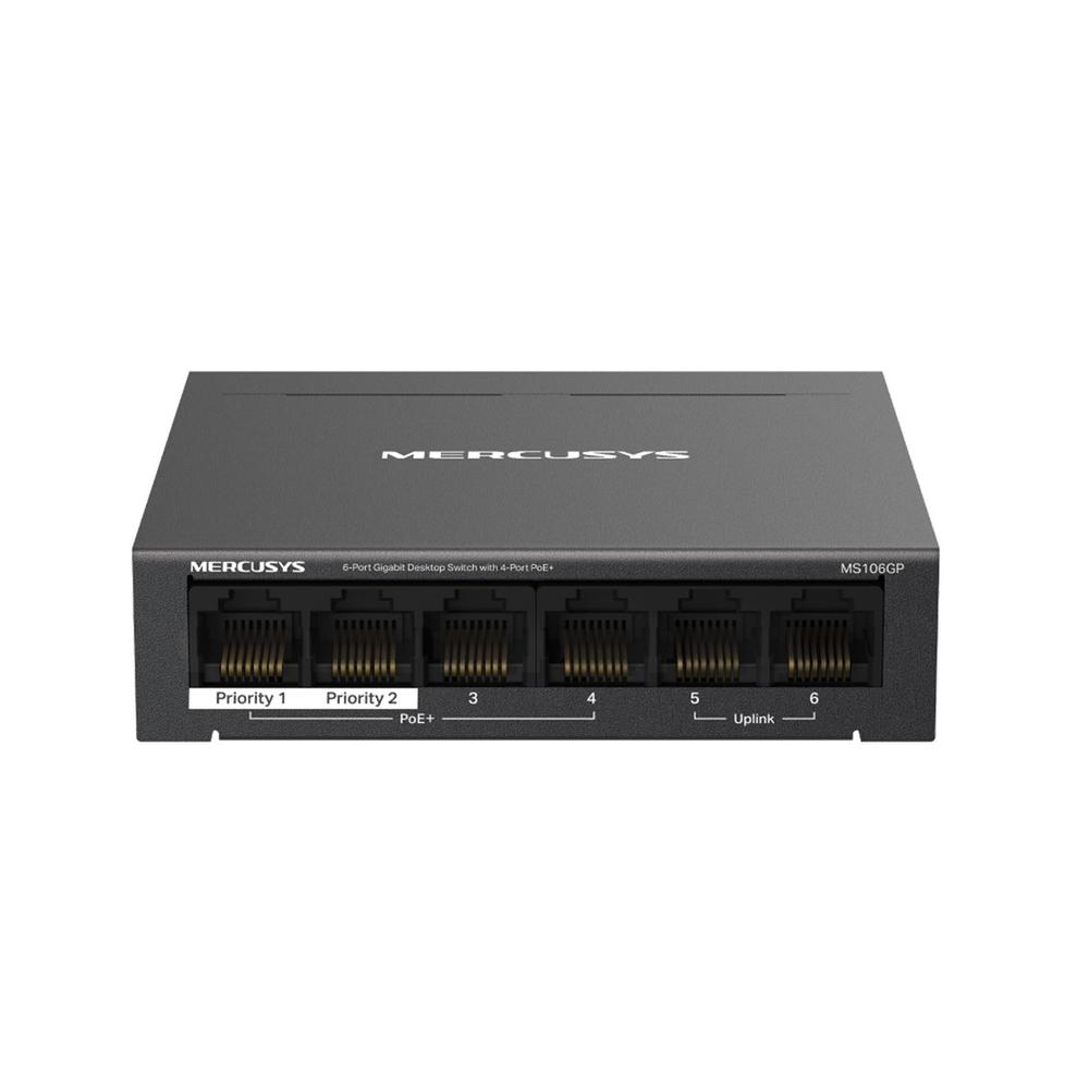 SWITCH MERCUSYS MS106GP 6 PUERTOS