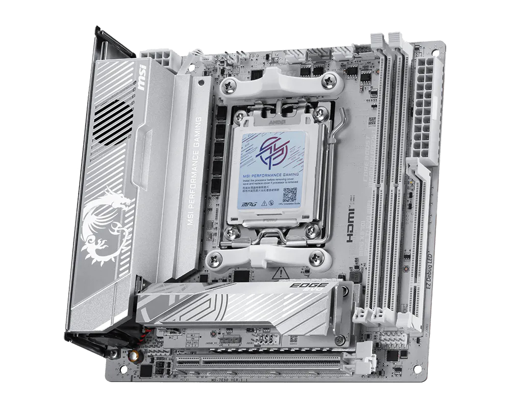 PLACA MSI MPG X870I EDGE TI EVO WIFI MINI ITX AM5/ 2X DDR5