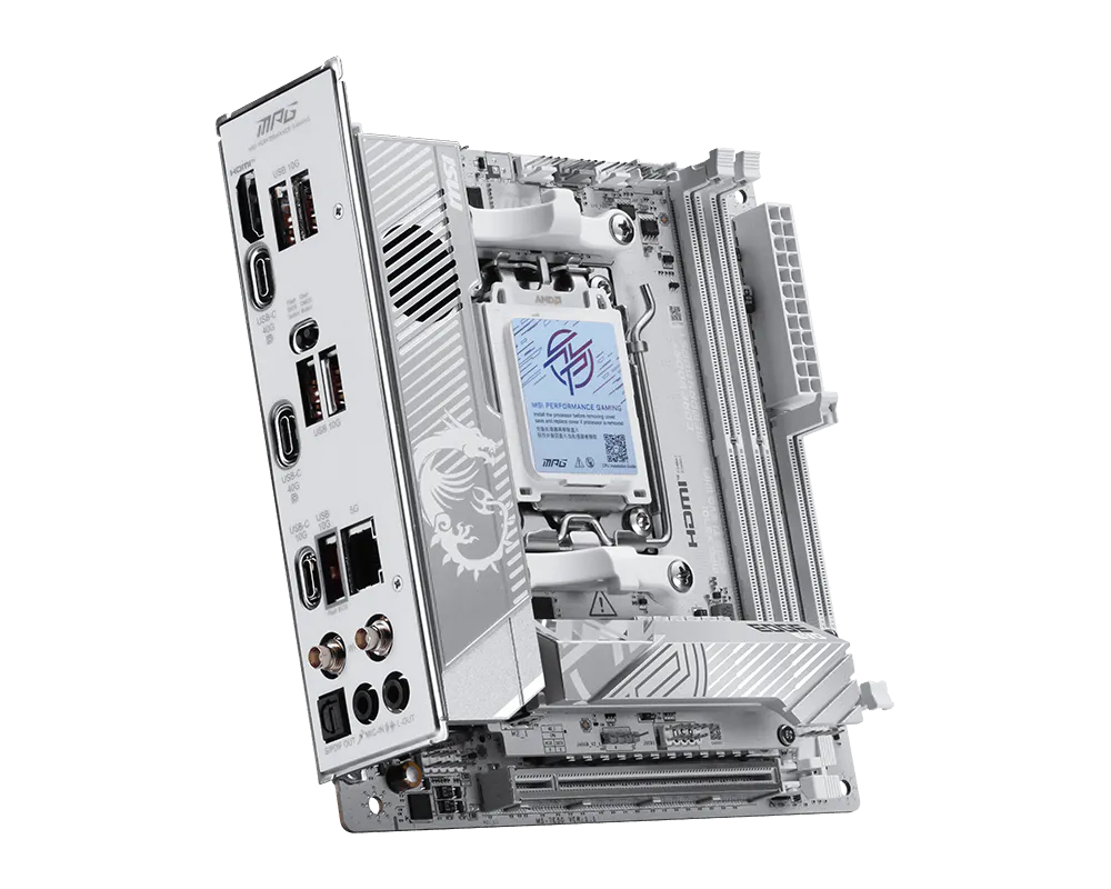 PLACA MSI MPG X870I EDGE TI EVO WIFI MINI ITX AM5/ 2X DDR5