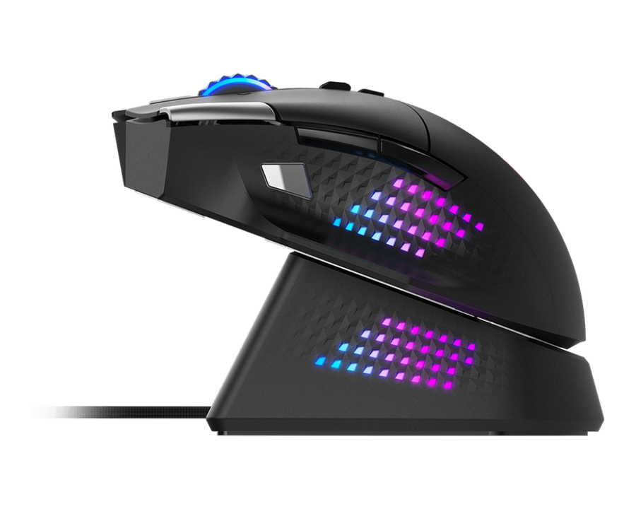 RATON INALAMBRICO GAMING MSI VERSA PRO NEGRO + DOCK