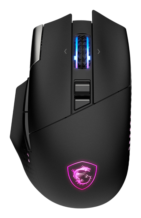 RATON INALAMBRICO GAMING MSI VERSA PRO NEGRO + DOCK