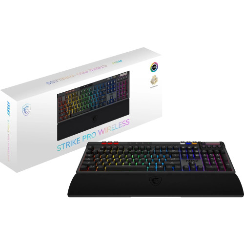 TECLADO GAMING MSI STRIKE PRO INALAMBRICO