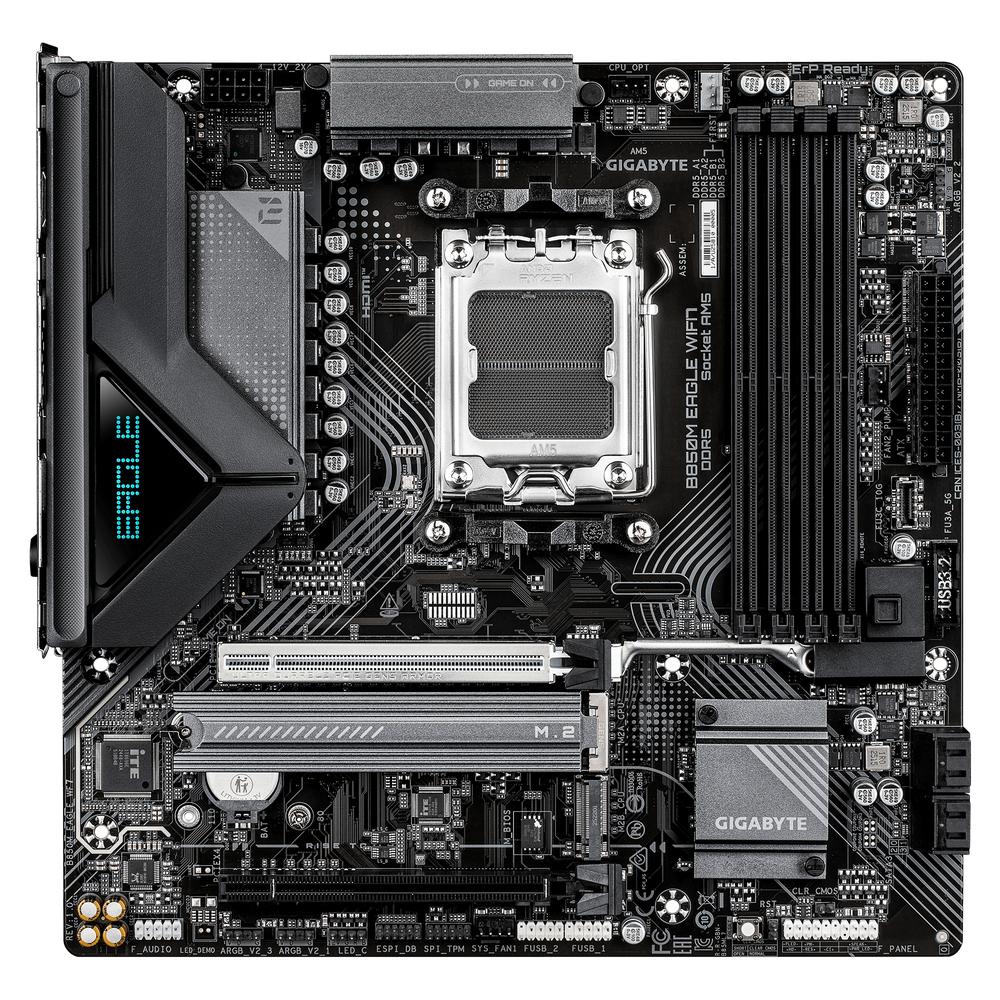 PLACA BASE GIGABYTE B850M EAGLE WIFI7 AM5 MATX/ 4X DDR5