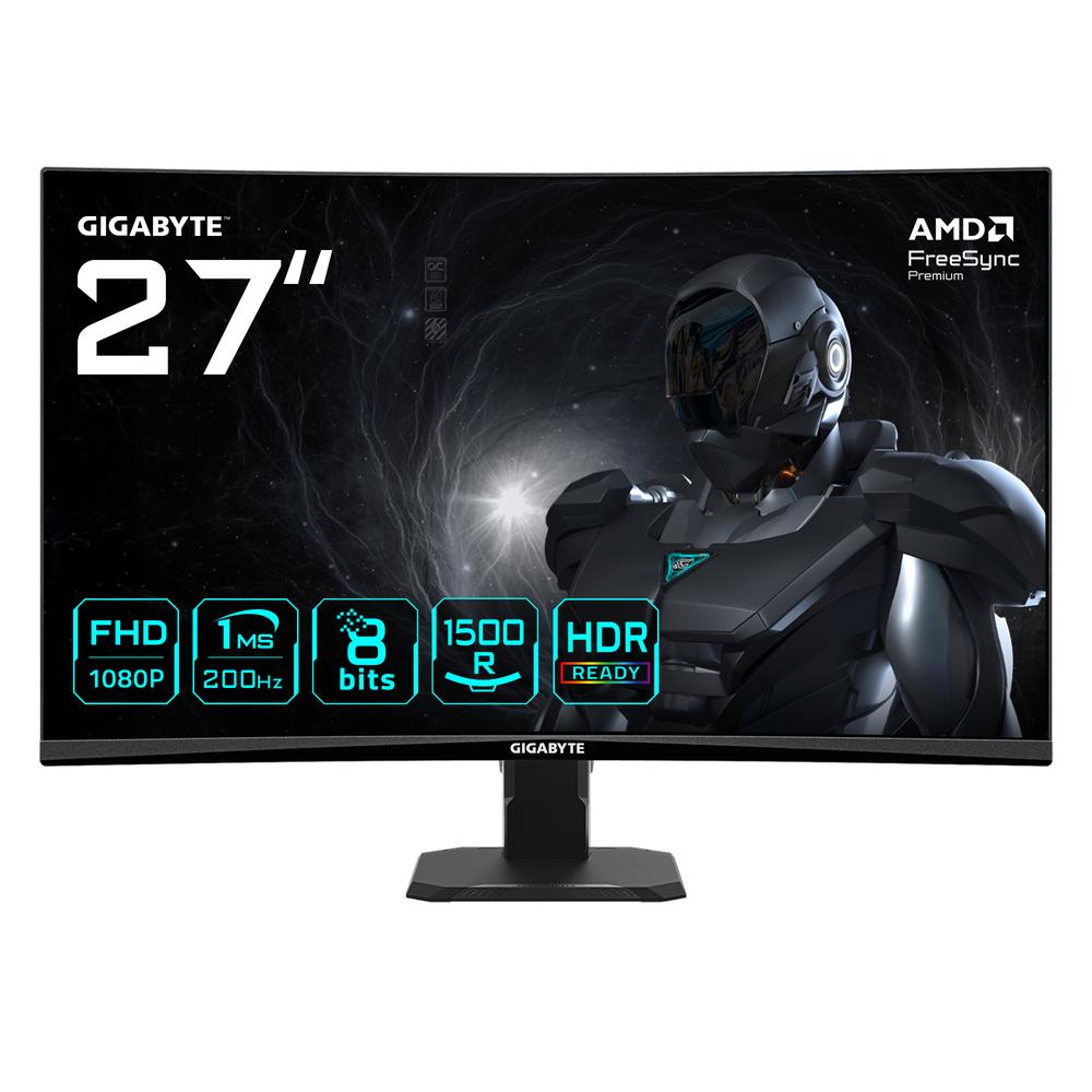 MONITOR CURVO GAMING GIGABYTE GS27FCA 27" FHD 200HZ
