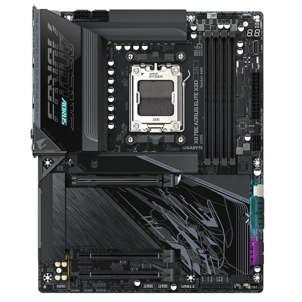 PLACA GIGABYTE X870 AORUS ELITE X3D AM5 ATX/ 4X DDR5