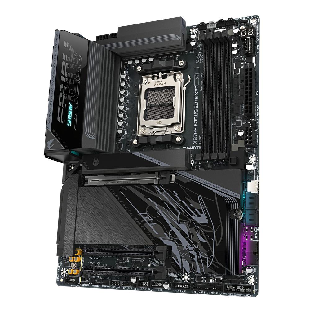 PLACA GIGABYTE X870 AORUS ELITE X3D AM5 ATX/ 4X DDR5