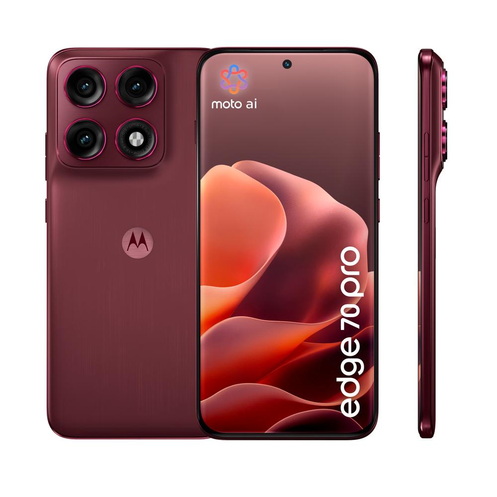 MOVIL MOTOROLA MOTO EDGE 70 PRO 5G 12/512GB ROJO