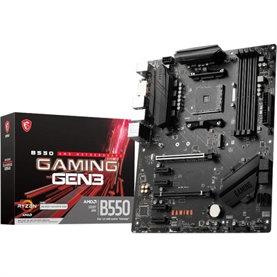 PLACA BASE MSI B550 GAMING AM4 ATX/ 4X DDR4