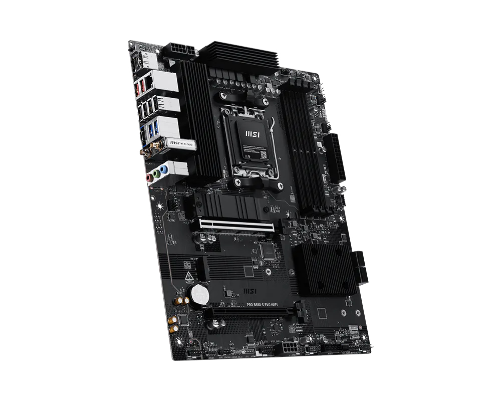 PLACA BASE MSI PRO B850-S EVO WIFI AM5 ATX/ 4X DDR5