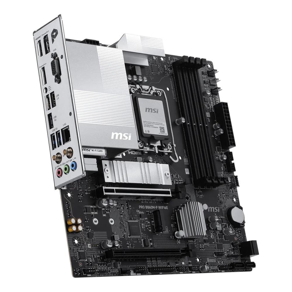 PLACA BASE MSI PRO B860M-P WIFI6E LGA 1851 MATX/ 4X DDR5