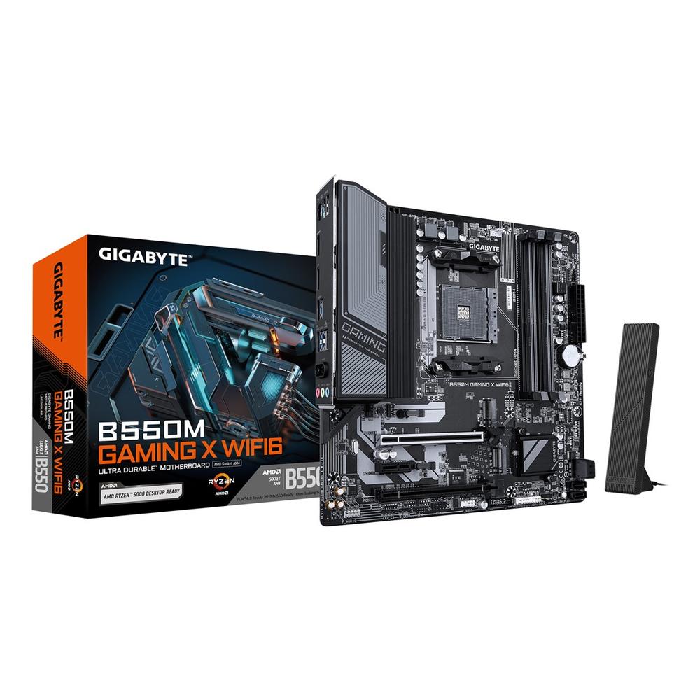 PLACA BASE GIGABYTE B550M GAMING X WIFI6 AM4 MATX/ 4X DDR4