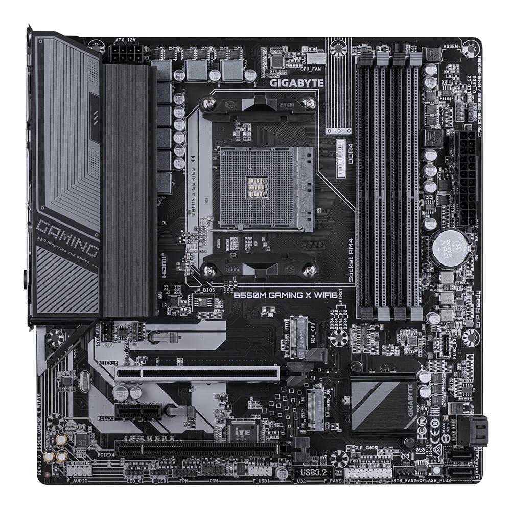PLACA BASE GIGABYTE B550M GAMING X WIFI6 AM4 MATX/ 4X DDR4