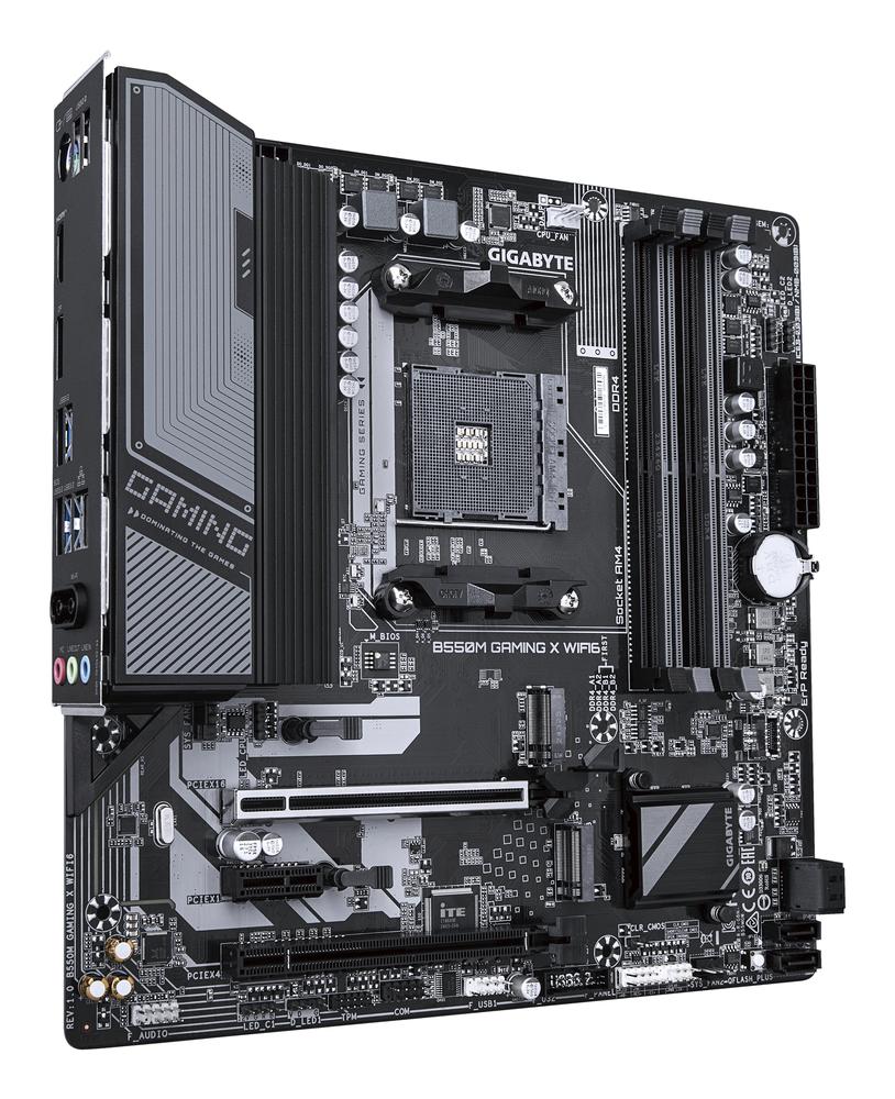 PLACA BASE GIGABYTE B550M GAMING X WIFI6 AM4 MATX/ 4X DDR4