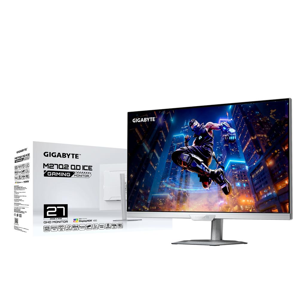 MONITOR GAMING GIGABYTE M27Q2 QD ICE 27" QHD 200HZ