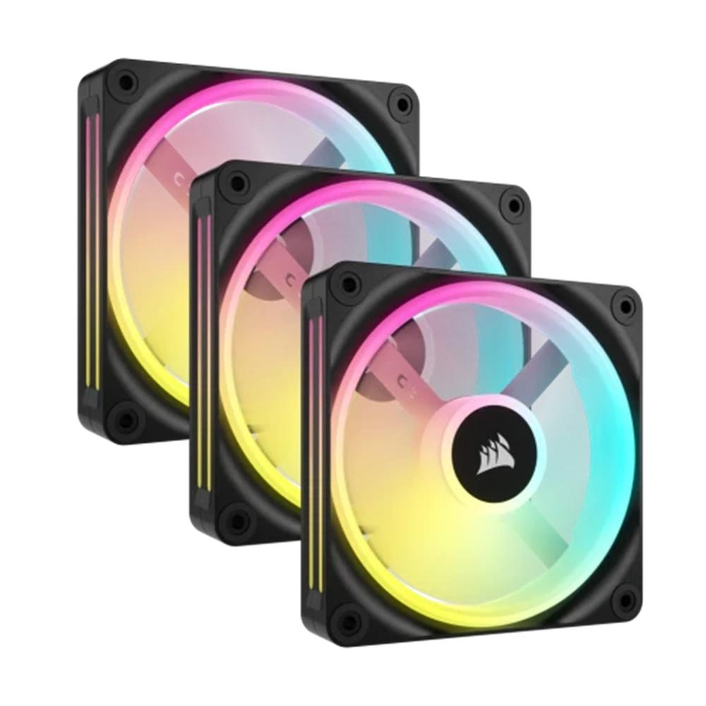 VENTILADOR CAJA CORSAIR AIR CO-9051002-WW GAMING RGB 3X 120MM NEGRO