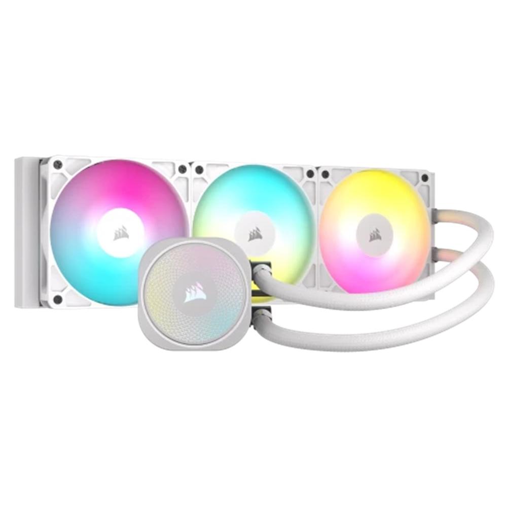 KIT REFRIGERACION LIQUIDA NAUTILUS 360 RS ARGB 3X 120MM BLANCO
