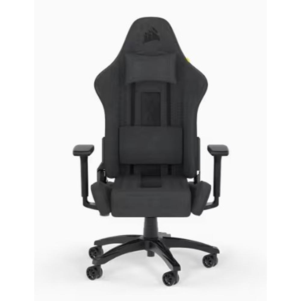 SILLA GAMING CORSAIR TC100 RELAXED FABRIC GRIS/NEGRA
