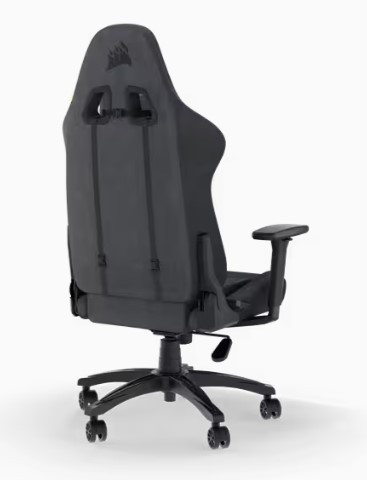 SILLA GAMING CORSAIR TC100 RELAXED FABRIC GRIS/NEGRA