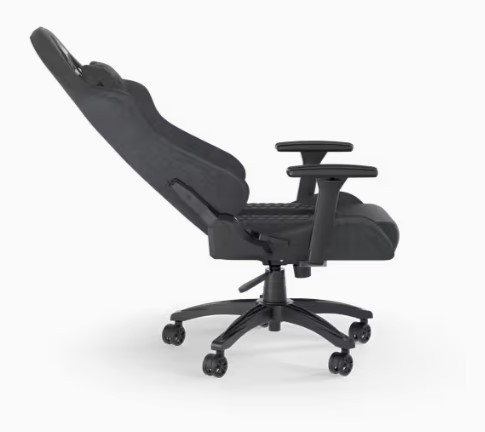 SILLA GAMING CORSAIR TC100 RELAXED FABRIC GRIS/NEGRA