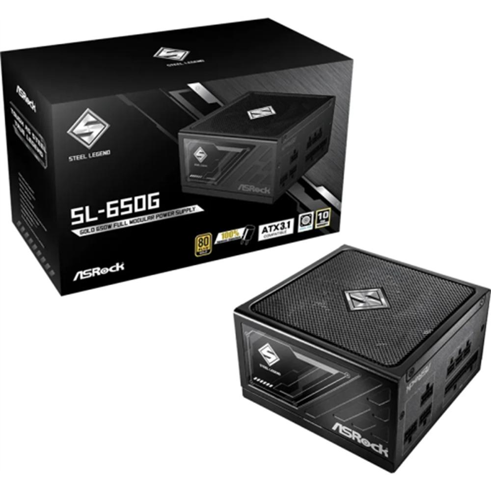 FUENTE ALIMENTACION ASROCK SL-650G GAMING 650W ATX