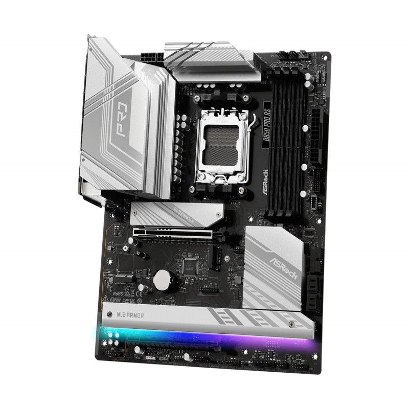 PLACA BASE ASROCK B850 PRO RS AM5 ATX/ 4X DDR5