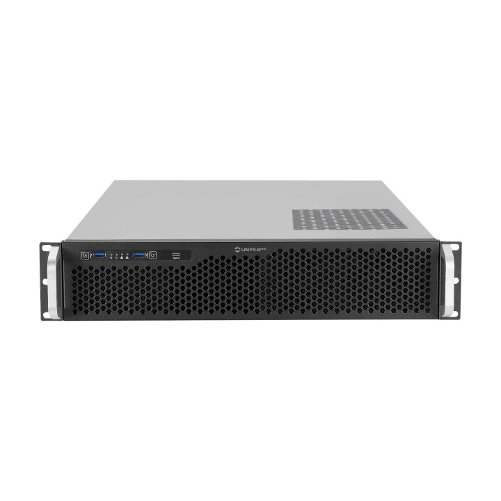CAJA RACK UNYKACH 2U 19" PLATA