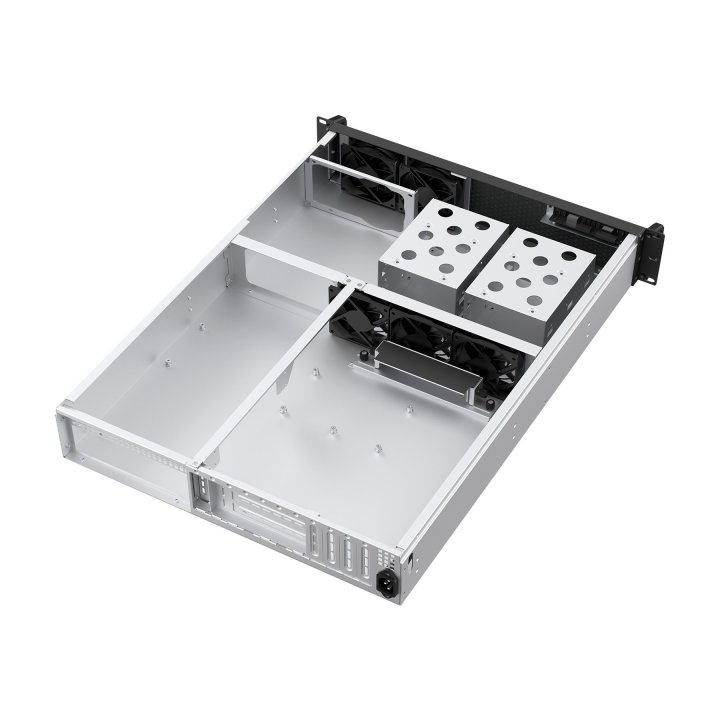 CAJA RACK UNYKACH 2U 19" PLATA