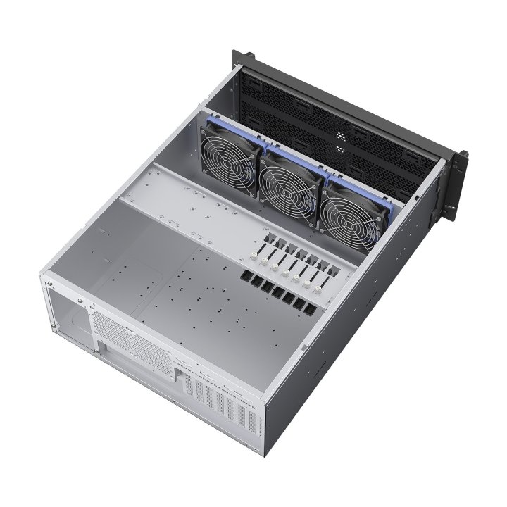 CAJA RACK UNYKACH 4U 19" PLATA