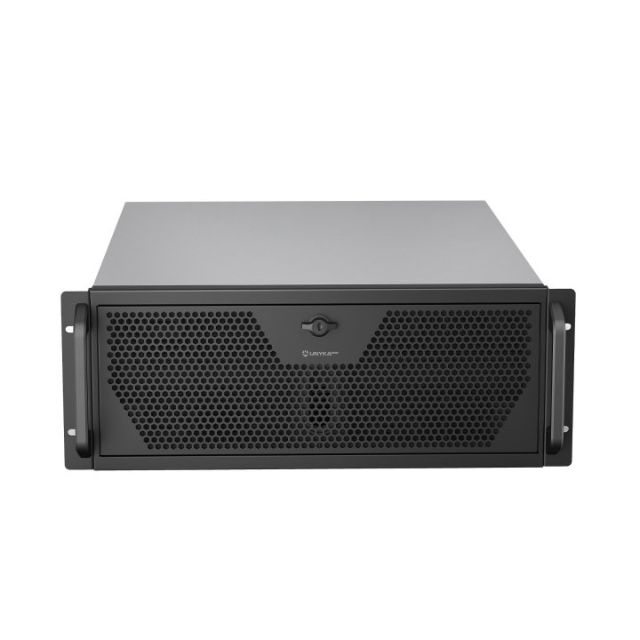 CAJA RACK UNYKACH 4U 19" PLATA