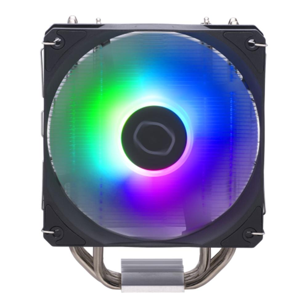 VENTILADOR DISIPADOR CPU COOLER MASTER HYPER 212 SPECTRUM V3 GAMING ARGB 120MM NEGRO