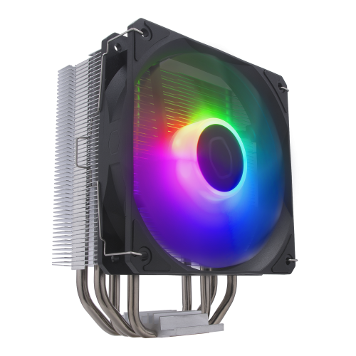 VENTILADOR DISIPADOR CPU COOLER MASTER HYPER 212 SPECTRUM V3 GAMING ARGB 120MM NEGRO