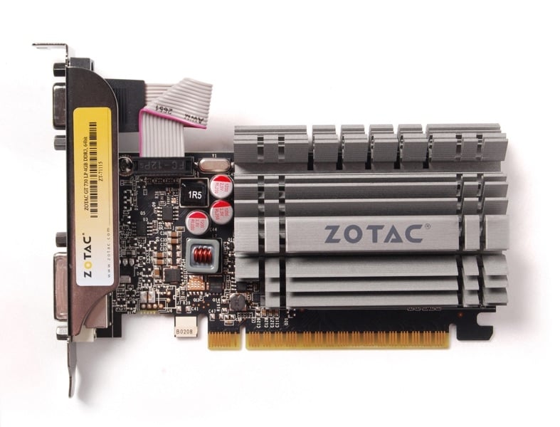 TARJETA GRAFICA ZOTAC GT 730 ZONE EDITION 4GB DDR3/ DL-DVI/ HDMI/ VGA