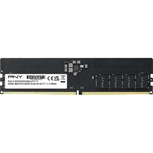 MEMORIA RAM DDR5 8GB PNY UDIMM 5600MT/S CL22 1.2V