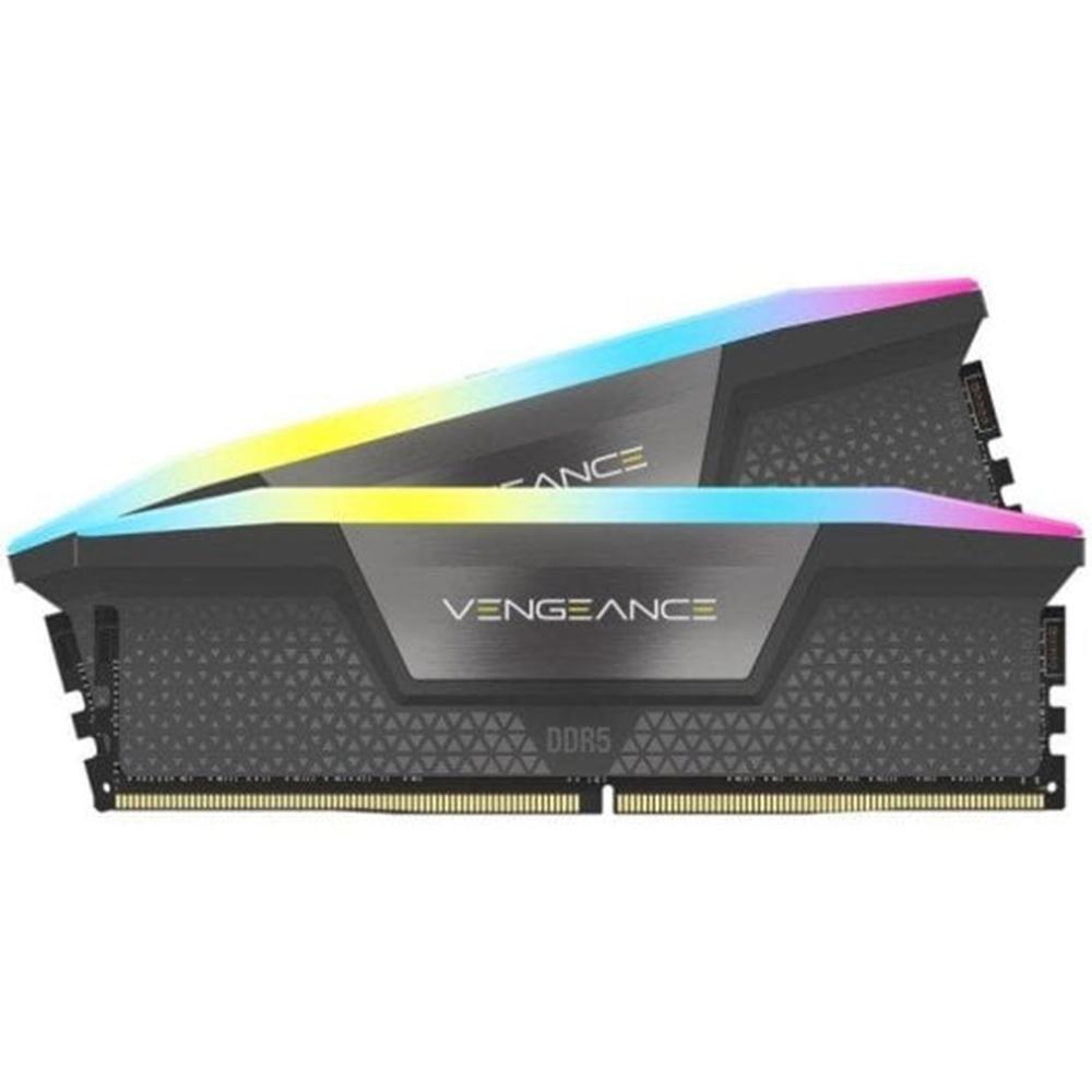 MEMORIA RAM DDR5 16GB 2X8GB CORSAIR VENGEANCE RGB / 5200MT/S / PC5-41600 / CL40 / 1.25V