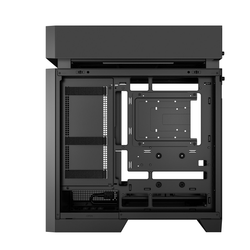 CAJA ORDENADOR GAMING DEEPCOOL CL660 ATX ARGB CRISTAL TEMPLADO NEGRA Y MADERA