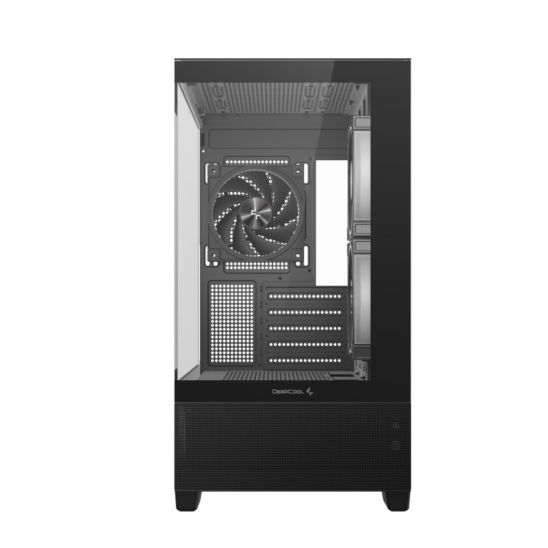 CAJA ORDENADOR GAMING DEEPCOOL CG380U MATX ARGB CRISTAL TEMPLADO NEGRA