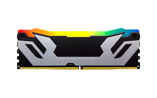 MEMORIA RAM DDR5 24GB KINGSTON / 8400MT/S / FURY RENEGADE RGB / CL40 / NEGRA/PLATA