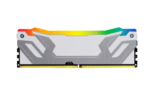 MEMORIA RAM DDR5 48GB 2X24GB KINGSTON / 8400MT/S / FURY RENEGADE RGB / CL40 / BLANCA/PLATA