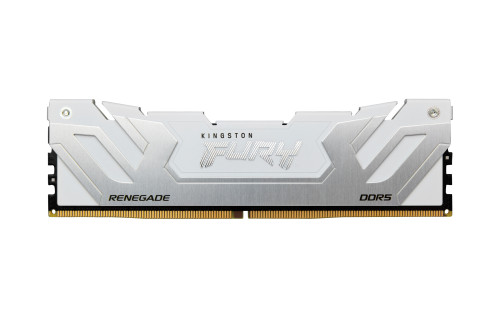 MEMORIA RAM DDR5 48GB 2X24GB KINGSTON / 8400MT/S / FURY RENEGADE / CL40 / BLANCA/PLATA